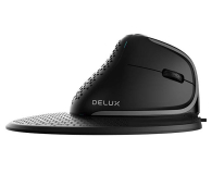 Delux Mysz Pionowa M618XSD BT+2.4G RGB M618XSD (Black) - 744192 - zdjęcie 2